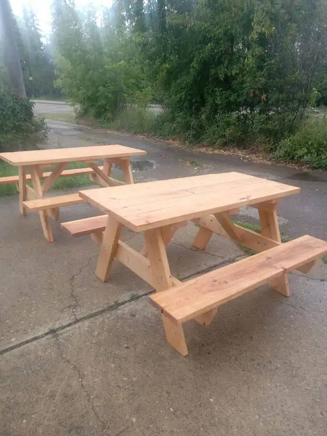 A-Frame Picnic Tables. Custom Sizes. Built to Order. - Photo 6