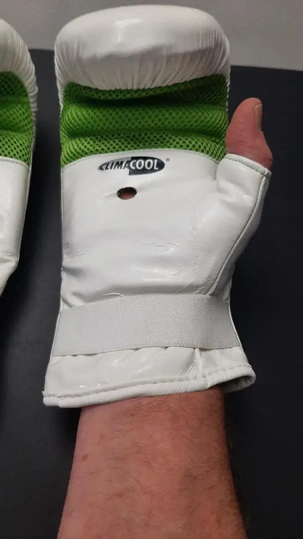 ADIDAS 'CLIMACOOL' BAG GLOVES - Photo 3