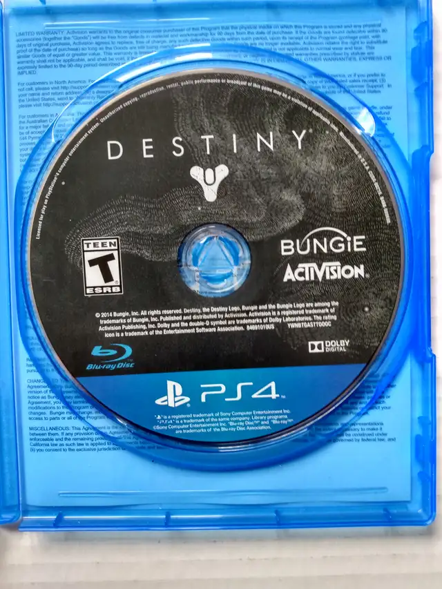 DESTINY PS4 GAME FOR PLAYSTATION 4 MINT - Photo 4