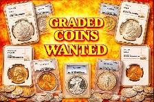 Wanted- will buy graded coin collections