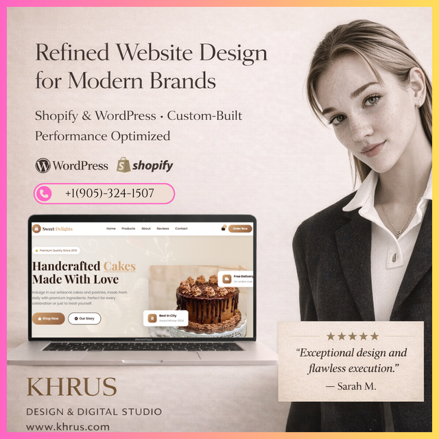 Shopify | WordPress | Web Design Studio