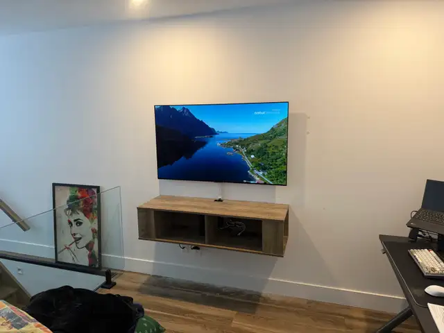 INSTALLATION TELE SUPPORT TV ASSEMBLAGE MOBILIER - Photo 4