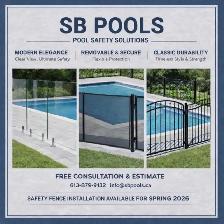 pool saftey fence