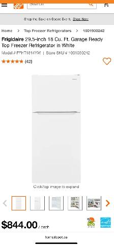 NEW 30" Frigidaire Top Freezer Fridge (18 Cu.Ft) - Photo 9