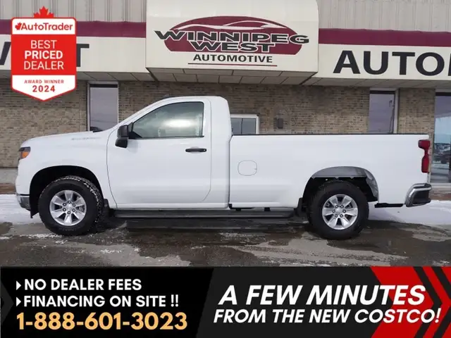 2024 Chevrolet Silverado 1500 Reg Cab 140 Work Truck 8' BOX | LO