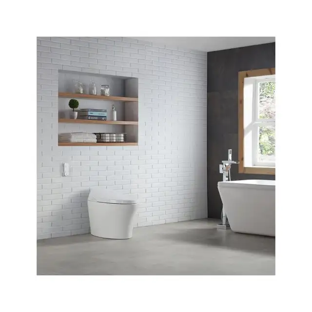 Ove Decors Lena Ada Compliant Tankless Smart Toilet With Elongat - Photo 2