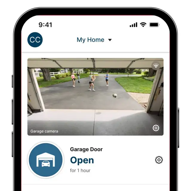 Craftsman 1-1/4HP Smart Garage Door Opener, Battery Backup and C - Photo 4