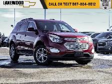 2017 Chevrolet Equinox LT AWD 2.4L
