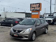 2012 Nissan Versa SV, SEDAN, 4 CYL, AUTO, ONLY 70KMS, CERTIFIED