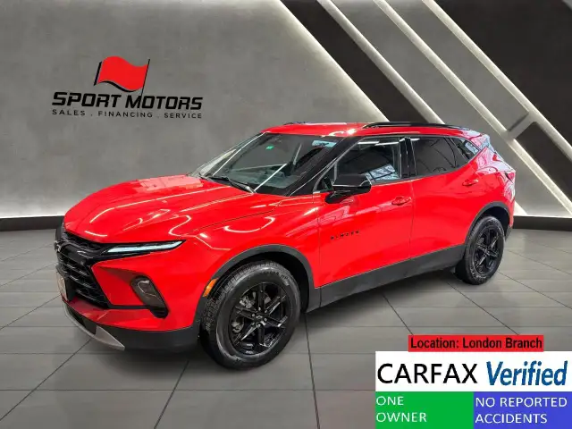 2023 Chevrolet Blazer LT AWD V6 ONE OWNER CLEAN CARFAX