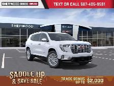2026 GMC Acadia Denali