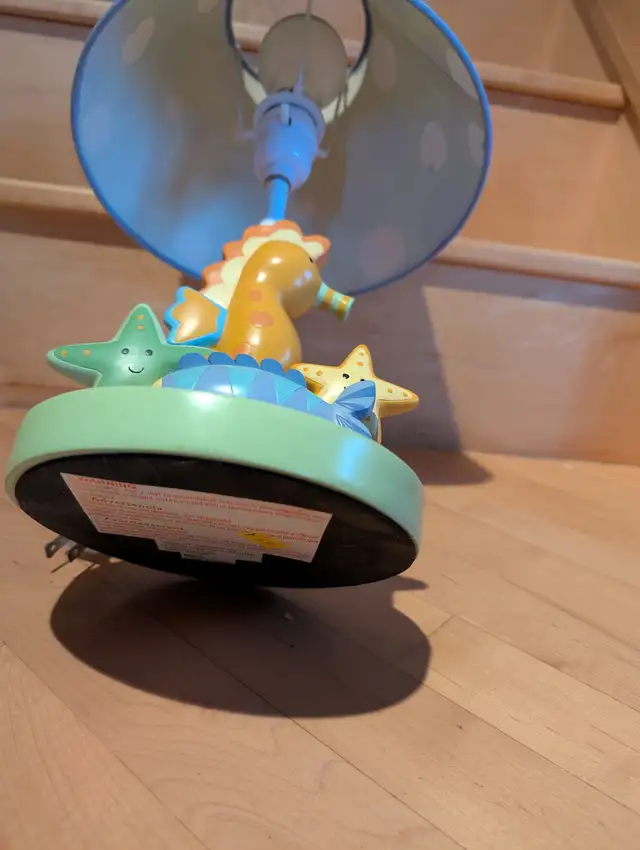 Like New Children’s Starfish & Seahorse Lamp - Photo 9