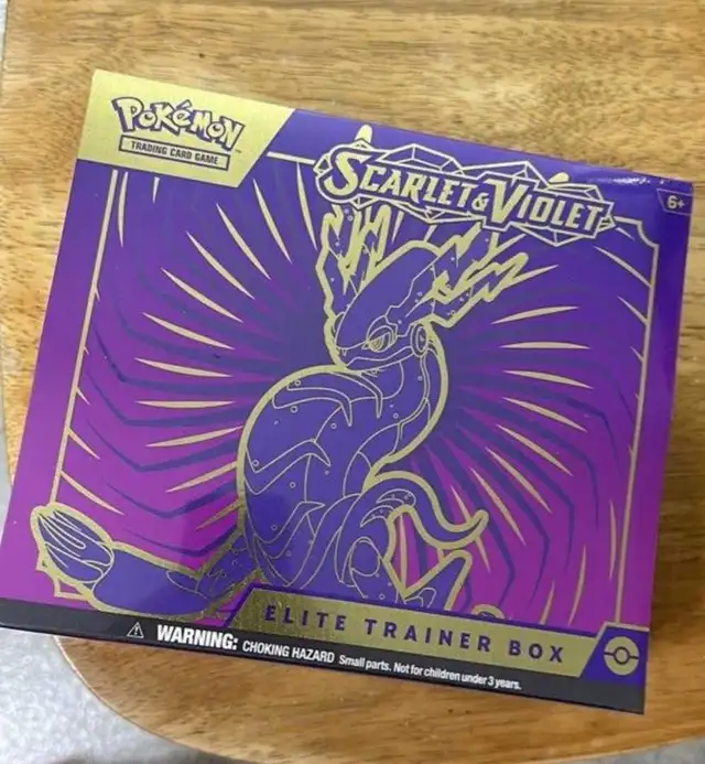 Pokemon Scarlet & Violet Elite Trainer Box Sealed