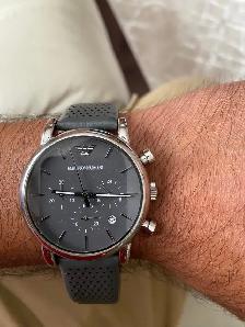 $100 Men’s Emporio Armani Luigi Grey Dial Chronograph Quartz. - Photo 2