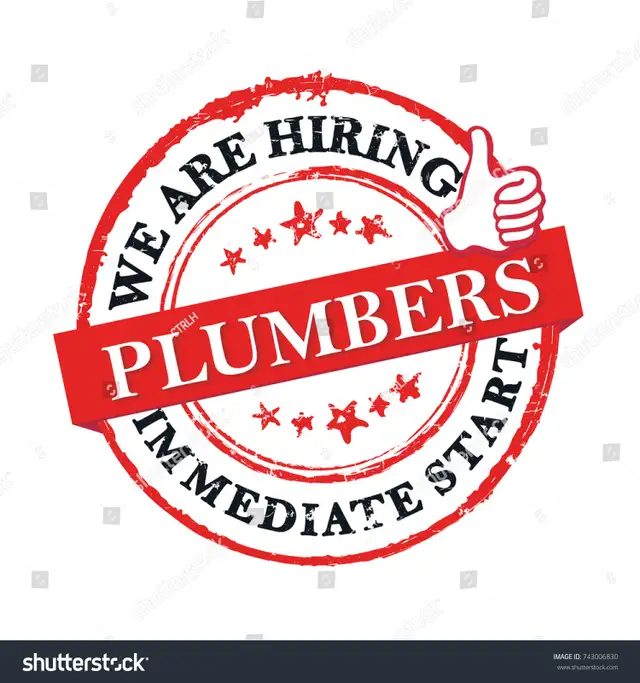 NOW HIRING SERVICE PLUMBERS