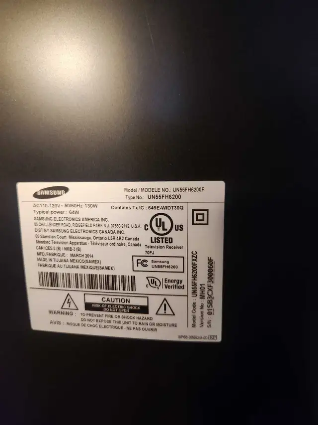 Smart Tv 55'' Full Hd Samung bonne état 240$ négo 514 261 1595 - Photo 4