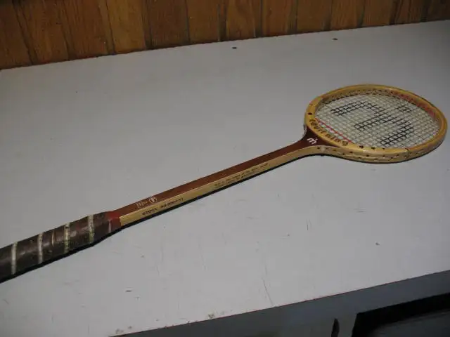 Vintage Martin "Court King" Wooden Squash Racket