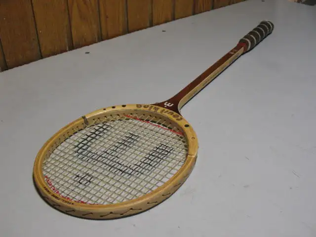 Vintage Martin "Court King" Wooden Squash Racket - Photo 10