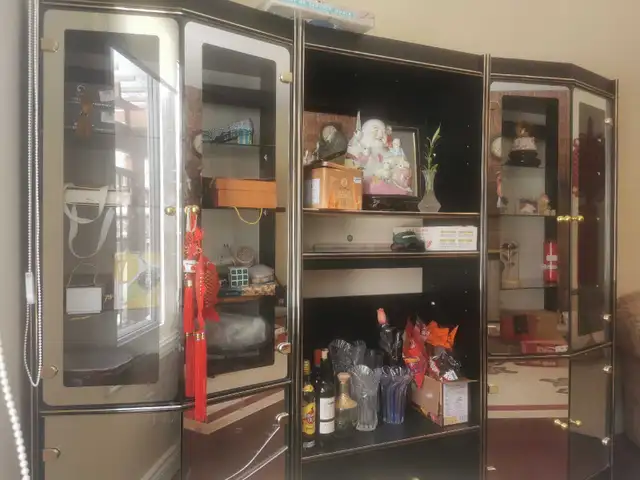 Glass cabinets