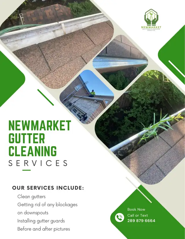 Newmarket Gutter Cl3aning