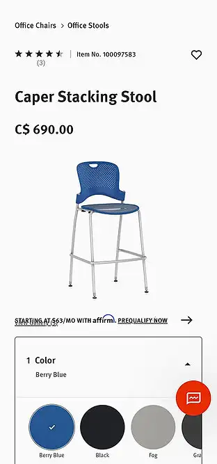 Herman Miller Caper Stools – Modern Ergonomic Seating! - Photo 3