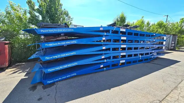 10 Ton Mobile Loading Ramp – Strong, Durable Steel Ramp