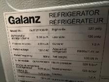 Galanz fridge retro style for sale in excellent conditions in R - Photo 5