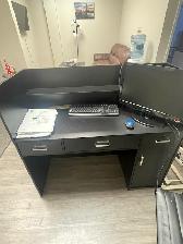 Reception desk for sale in excellent conditions.