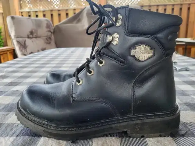 Men's Harley Riding Boots - Photo 4