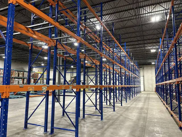 20' x 42' HD 13ga redirack end frames Uprights pallet racking - Photo 4
