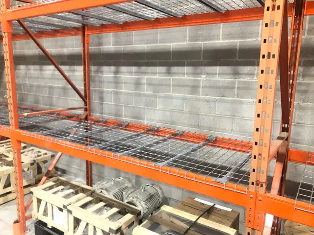 USED Wire Mesh Decking Deck 42'x46' for Pallet Racking - Photo 4