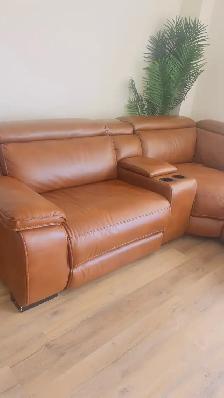 Beautiful leather sofa