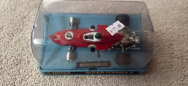 Vintage Scalextric Marchford 721 Slot Car – Needs Front Tires –