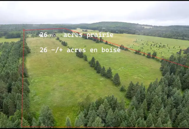 Fermette de 52 acres  en Estrie avec maison ancestrale . - Photo 3