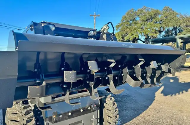 72" Skid Steer Rotary Tiller – Perfect for Soil Prep