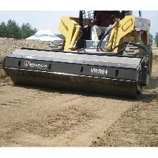 72" Skid Steer Vibratory Roller – Heavy Duty & Durable