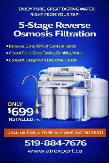 .REVERSE OSMOSIS REVERSE OSMOSIS 5 STAGE SYSTEM  HIGH EFFICIENCY