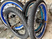 BIKE BICYCLE WHEELS RIMS TIRES