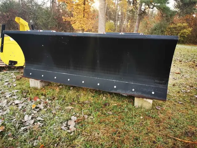 84" Skid Steer Snow Plow – Perfect for Winter Clearing