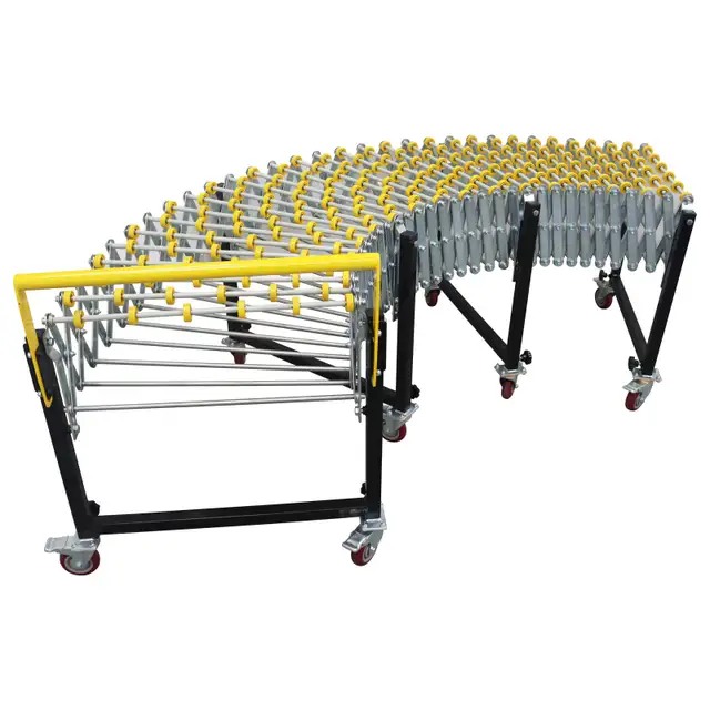 47-177’’Length Folding Retractable Conveyor Adjustable 230384 - Photo 3