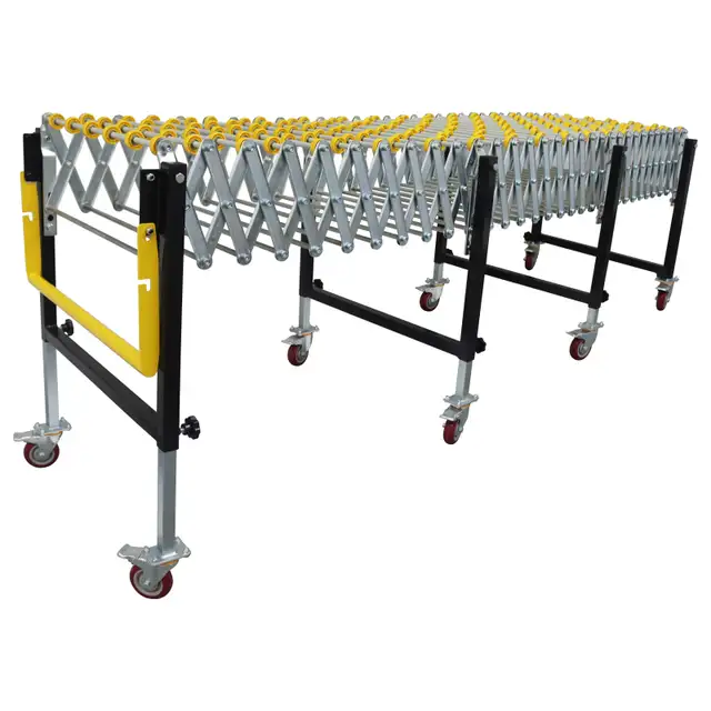 47-177’’Length Folding Retractable Conveyor Adjustable 230384 - Photo 6