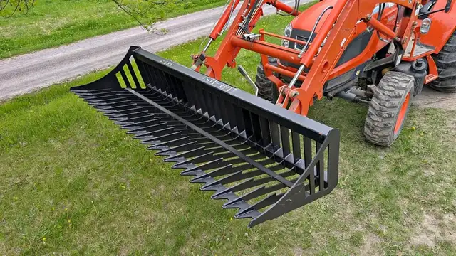 84" Skid Steer Rock Bucket – Heavy Duty & Durable