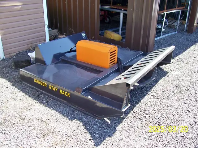 66" Skid Steer Brush Cutter – Perfect for Landscaping Jobs