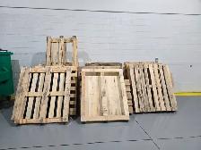 FREE PALLETS / SKIDS – PICKUP FROM BUSINESS