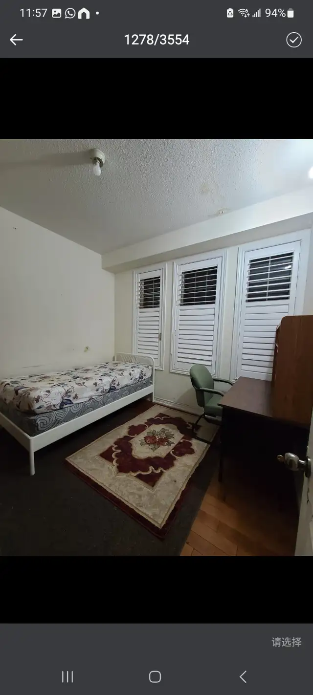 Rooms Minutes walk Finch west subway station,  York U campus