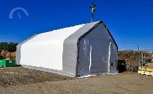 Double Truss Storage Shelter 20×40×16 – Heavy Duty & Durable