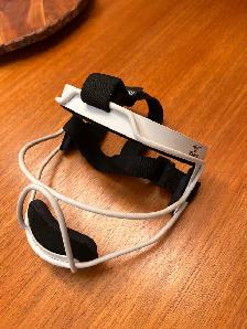 mizuno wire fast pitch softball fielder’s mask adjustable