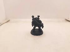 Warhammer 40k space marine apothecary primed black