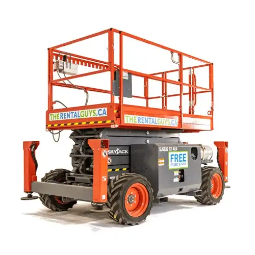 Skyjack SJ6832 Outdoor Scissor Lift Rentals - Free Delivery