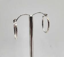 14k Gold Earrings, Hoops, Studs with Diamonds, Rubies, Amethyst - Photo 8